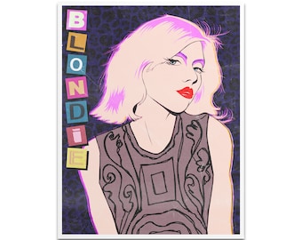 Blondie/Debbie Harry Poster | 11"x14" Made to Order Print