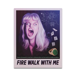 Laura Palmer Twin Peaks: Fire Walk With Me (1992) Poster | 8&quot;x10&quot; Made to Order Print