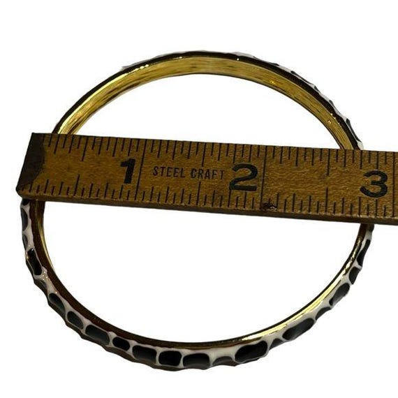 Vintage KJL Kenneth Jay Lane Black and White Gira… - image 5