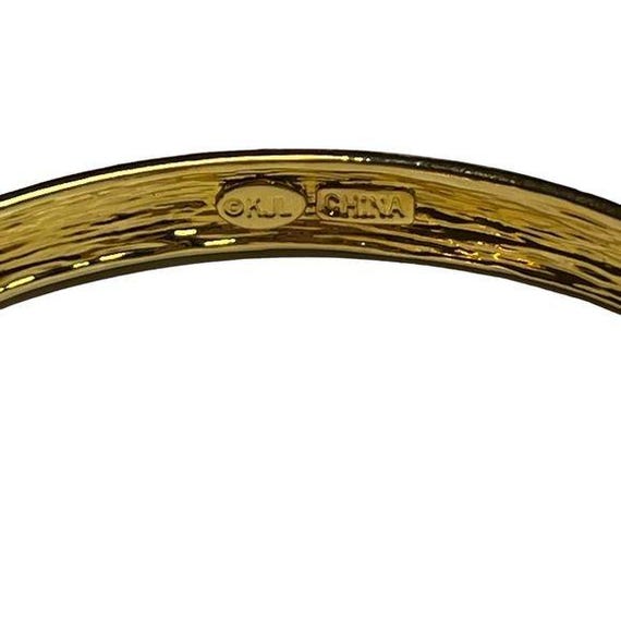 Vintage KJL Kenneth Jay Lane Black and White Gira… - image 4