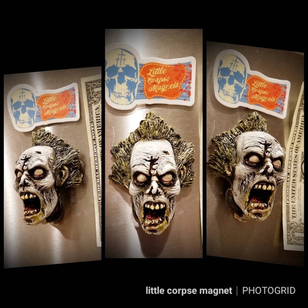 The specter zombie ghost large resin refrigerator magnet