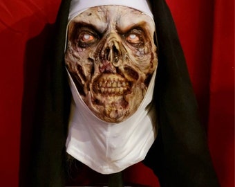 Plague nun horror halloween collector full size bust