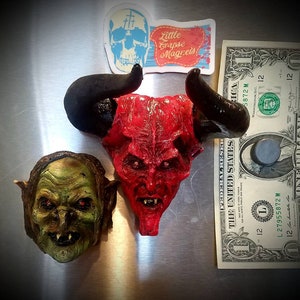 2 piece magnet set inspired by fantasy 80s movie  legend darkness and meg muckelbones