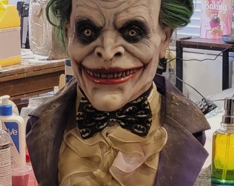 Arkham asylum joker  clown prince inspired xl bust