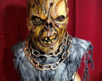 Jason vorhees full size part 7 inspired friday the 13th xl bust with stand
