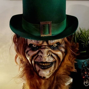 Leprechaun movie inspired life size bust