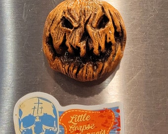 Halloween pumpkin resin refrigerator magnet