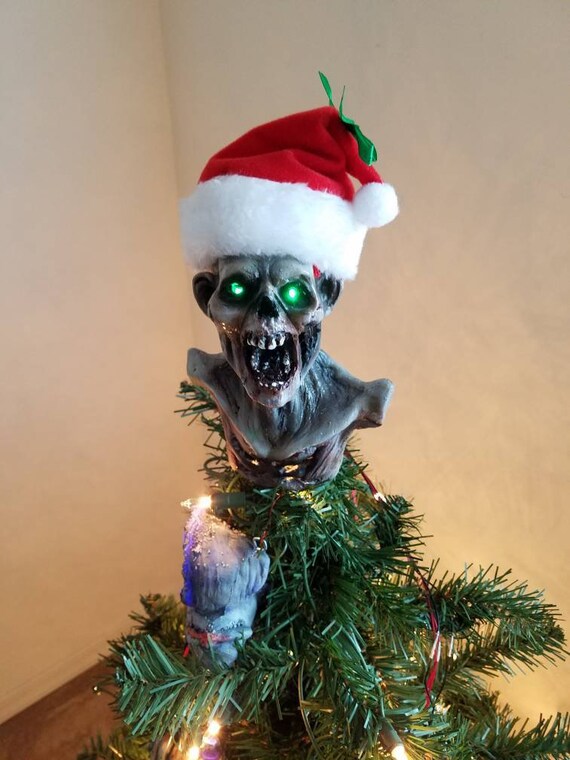 Décoration De Sapin De Noël En Forme De Tête De Mort Pour Café, Bureau Ou