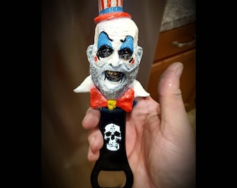 Captain spaulding inspired bottle opener magnetic