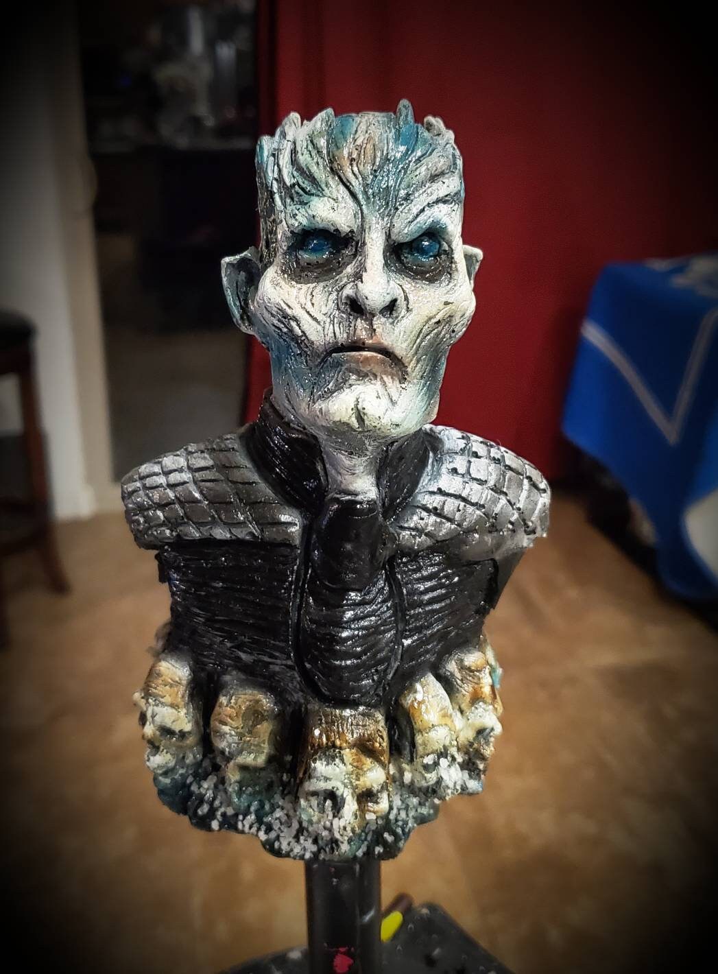 Game of Thrones Night King Inspired Light up Tree Topper or Etsy