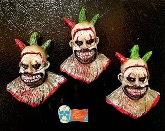 Twisty inspired American horror story resin magnet