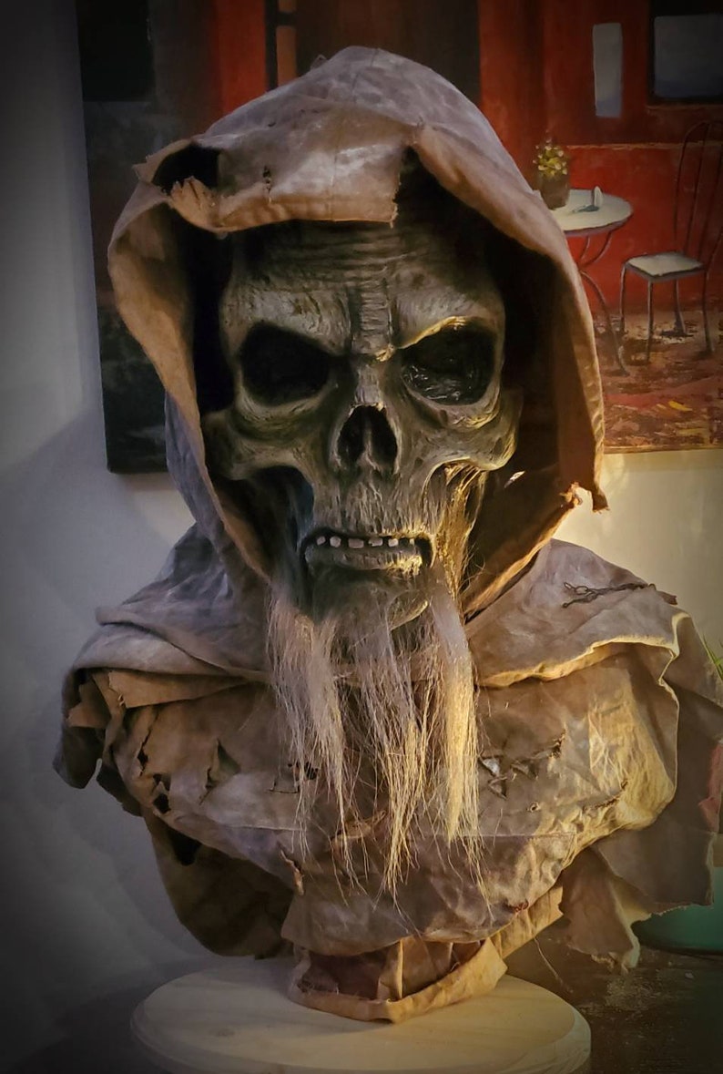 Tombs of the blind templar zombie halloween bust