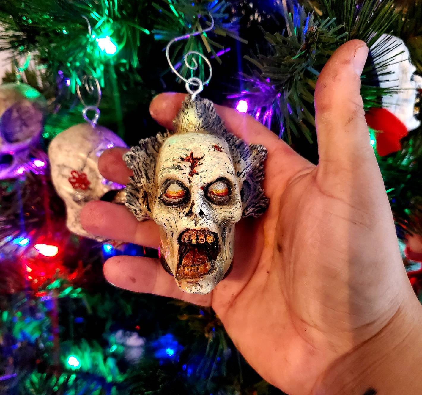 Possessed Preacher Christmas Tree Ornament - Etsy