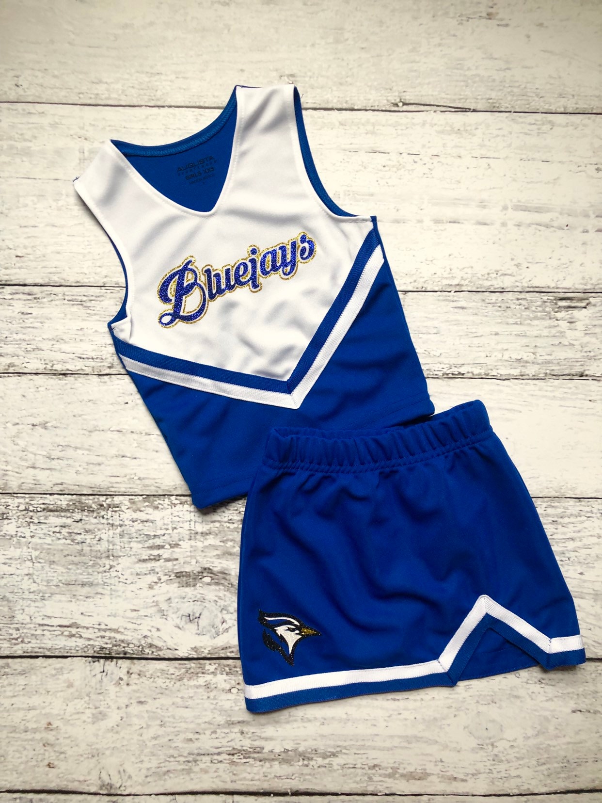 Girls' Custom Cheer Uniform / Cheer Uniform / Toddler Cheer Unifo…