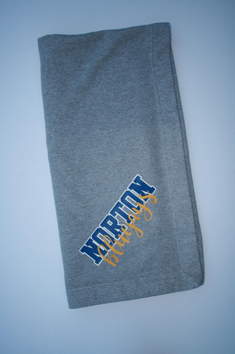 Custom Stadium Blanket / School Stadium Blanket / Personalized Etsy
