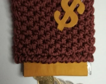 Snap coin purse