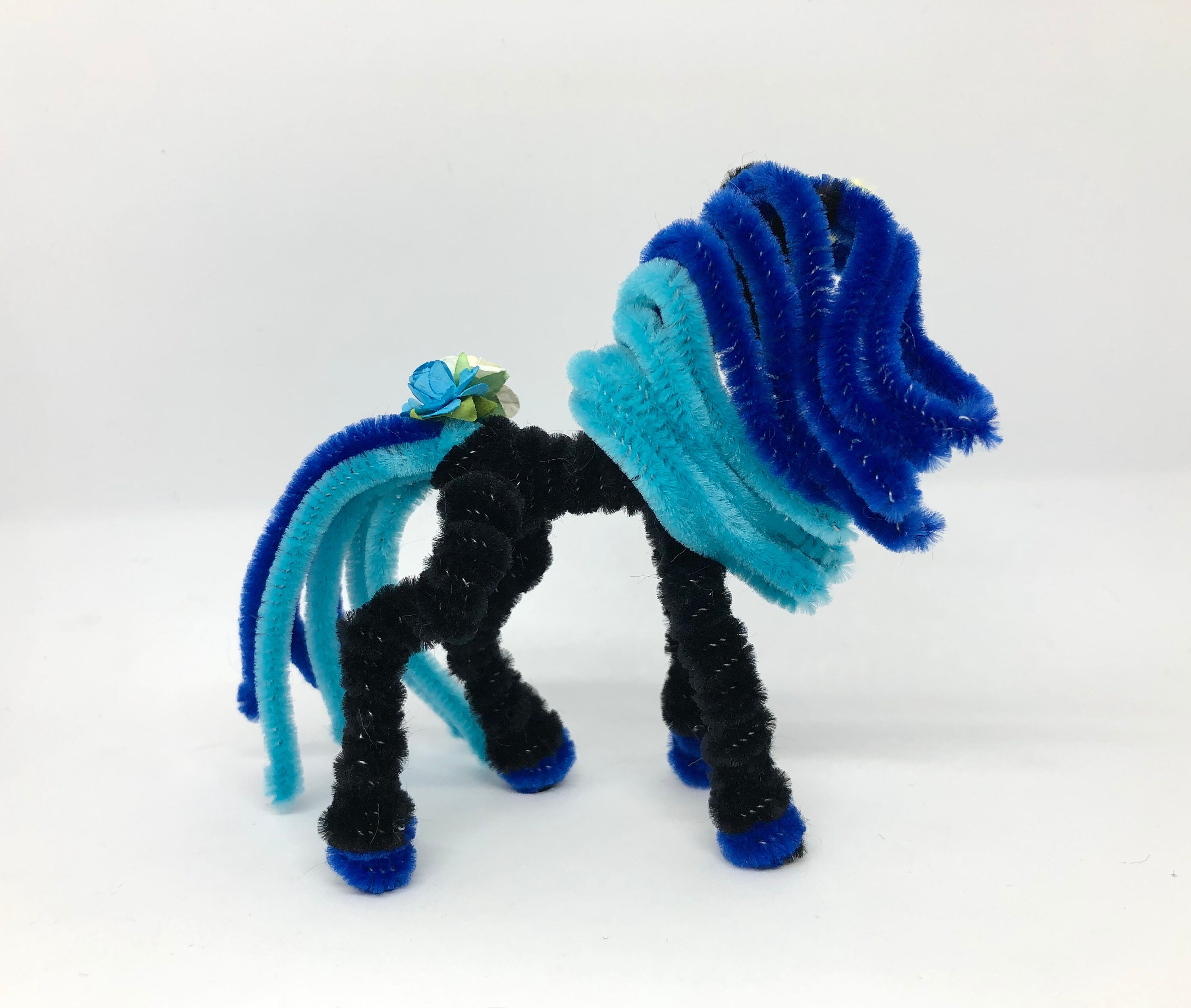 Pipe Cleaner Unicorn Figurine Etsy