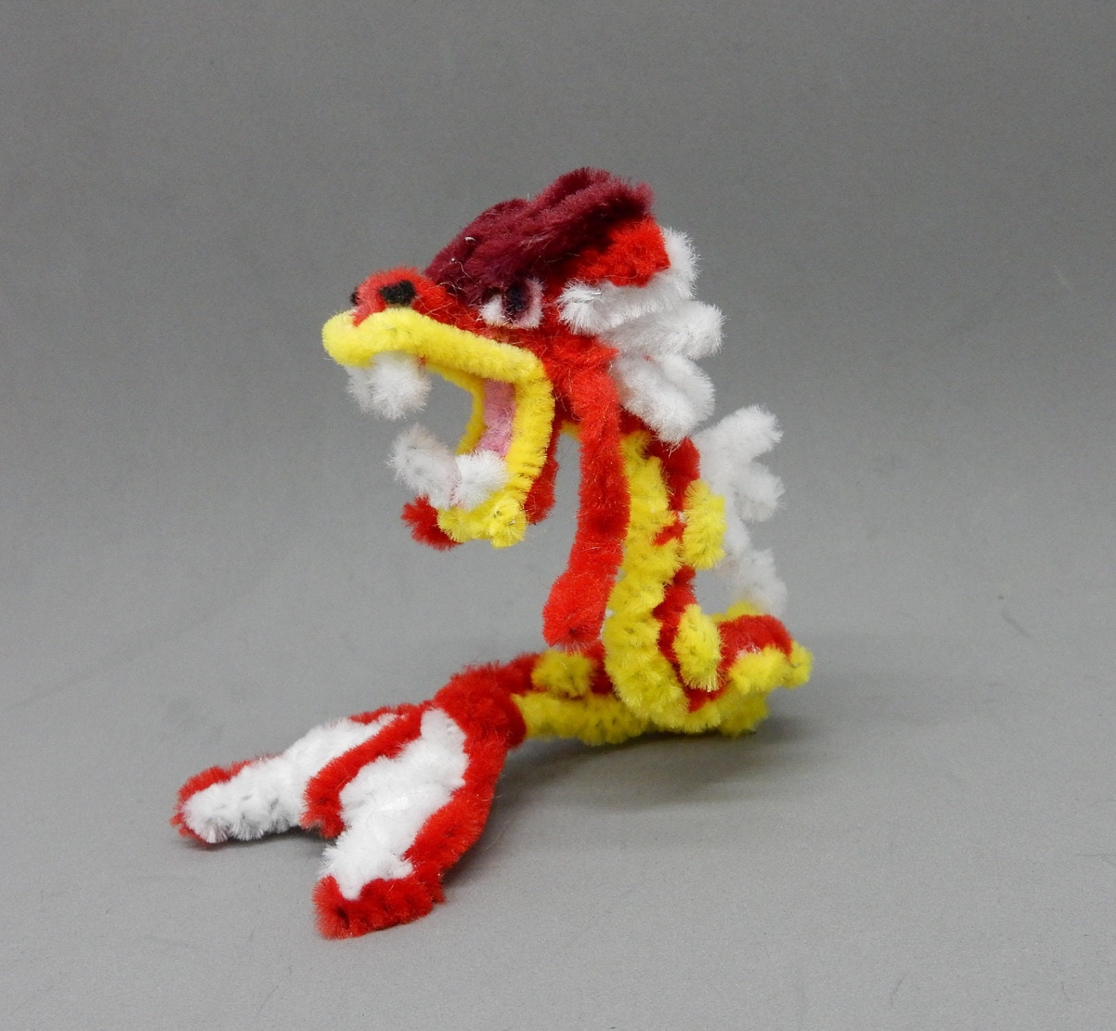 Pipe Cleaner Pokemon Figurine Gyarados Etsy