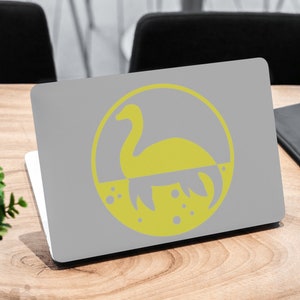 Loch Ness Monster Vinyl Decal: Nessie Laptop Sticker