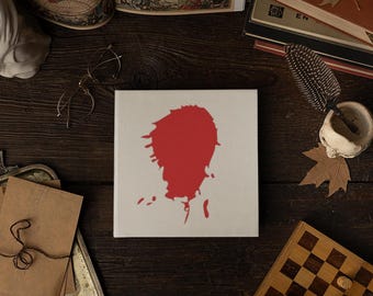 Blood Splat Vinyl Decal – Horror, Spooky Accent – Custom Color