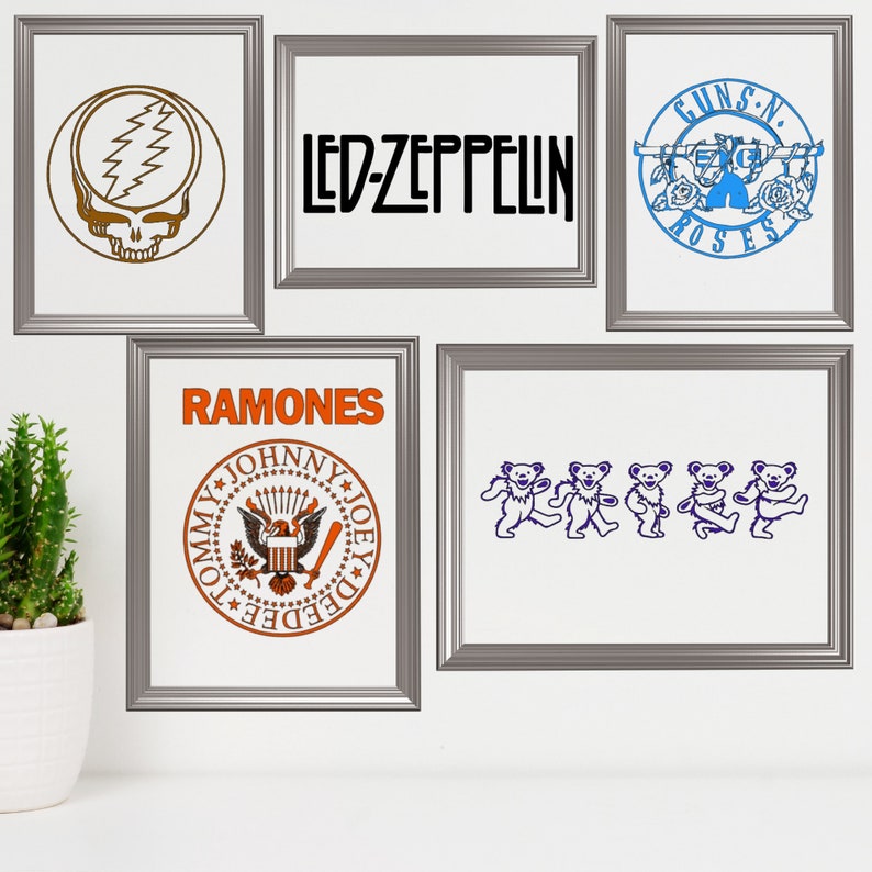 Ledzeppelin Inspired Decal Ledzeppelin Bumper Sticker Etsy