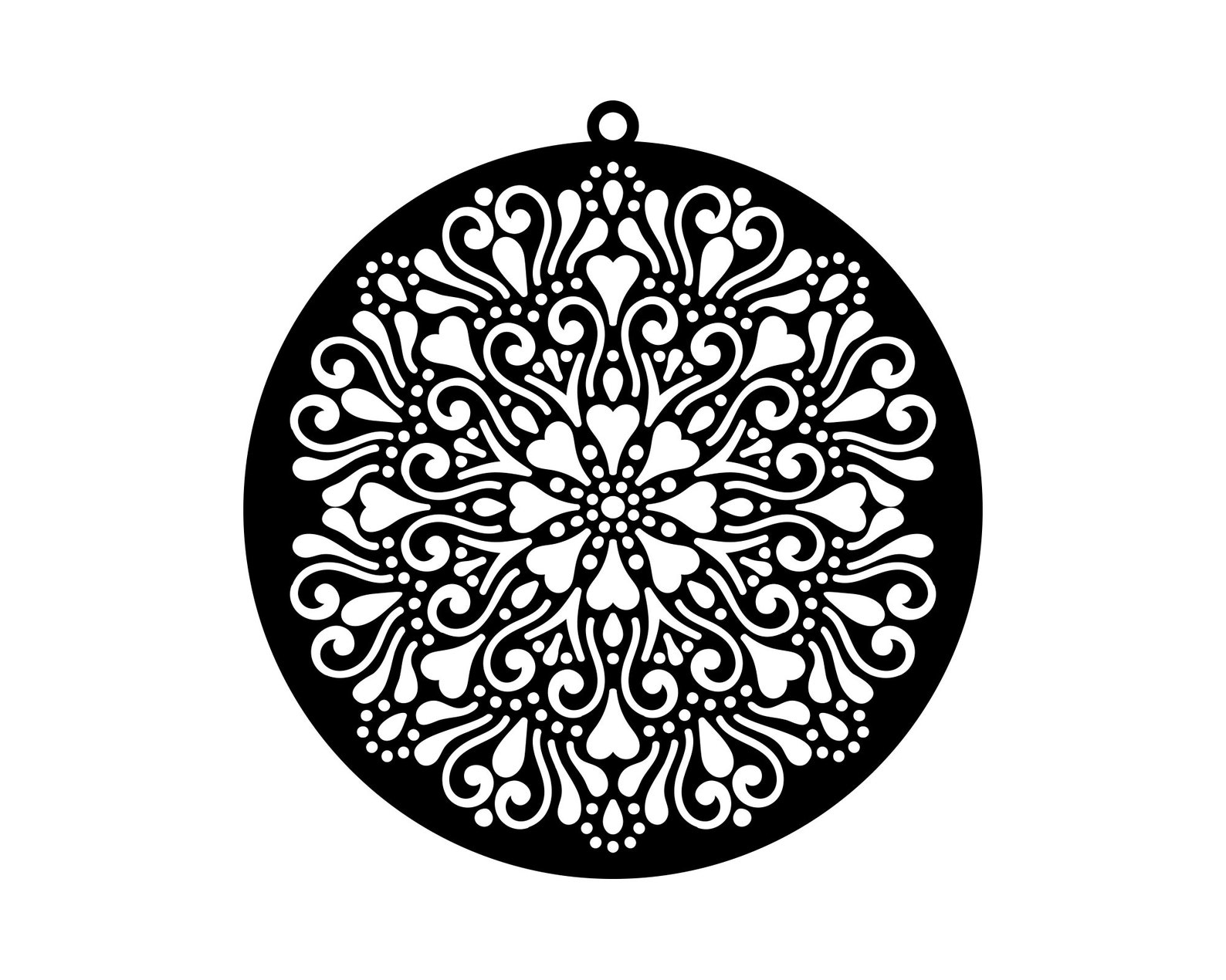 Download Mandala Earrings svg Flower Earrings svg geometric earring svg | Etsy