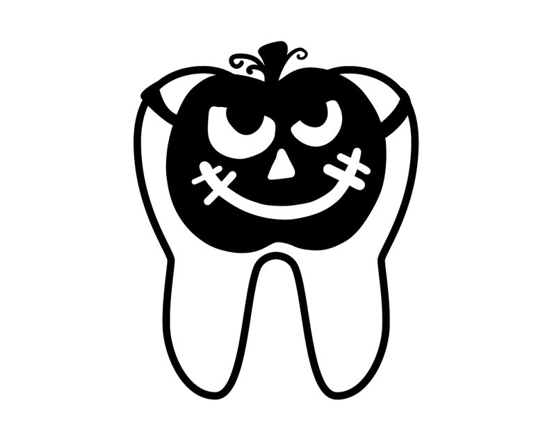 Download Tooth halloween svg Tooth Fairy Svg Halloween Silhouette ...