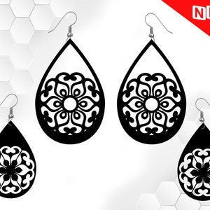 Download Mandala Earrings Svg Flower Earrings Svg Geometric Earring Svg Cricut File Cut Clipart File Digital Silhouette Cameo Ai Svg Eps Png Dxf Pdf Art Collectibles Digital Delage Com Br