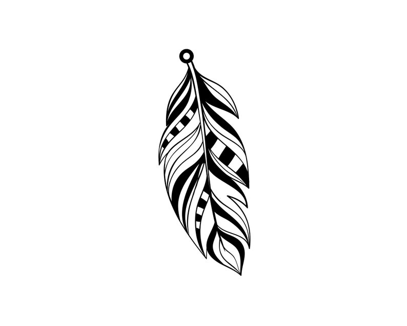 Download 8 Feather earring svg stacked earring svg faux leather svg ...