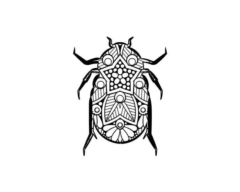 Download Moth Mandala svg insect svg wall art moth svg moth Bundle svg | Etsy
