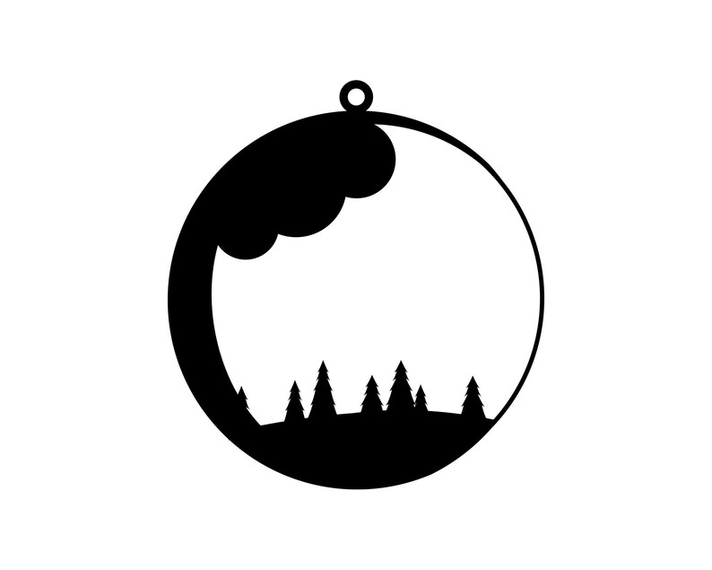 Download Layered christmas earring svg Christmas earring svg xmas ...