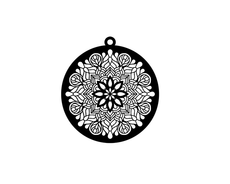 Download Mandala Earrings svg Flower Earrings svg earrings bundle svg | Etsy