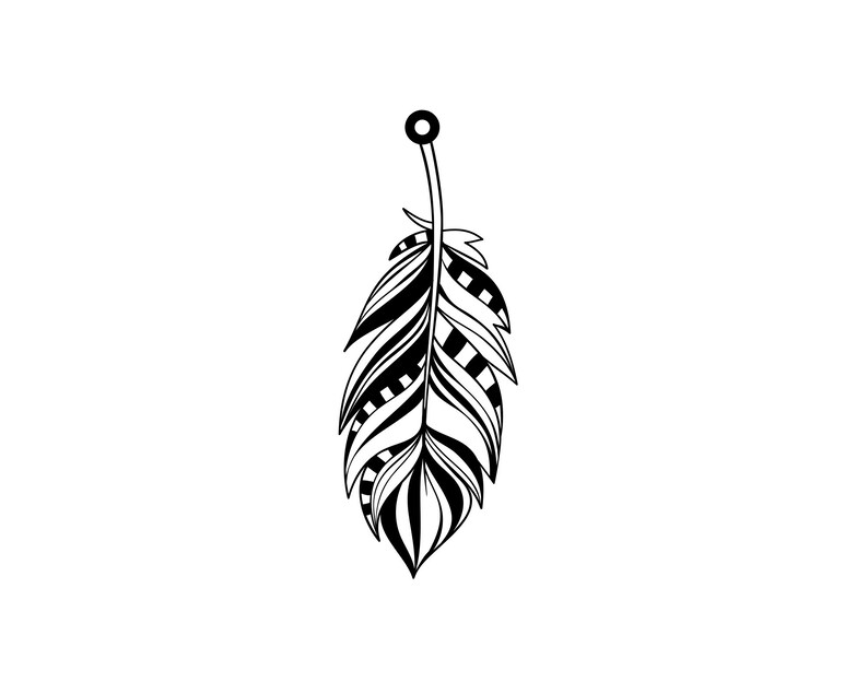 Download 8 Feather earring svg stacked earring svg faux leather svg ...