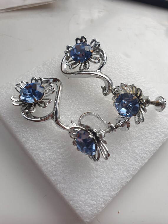 Stunning azure blue drop screw on - image 3