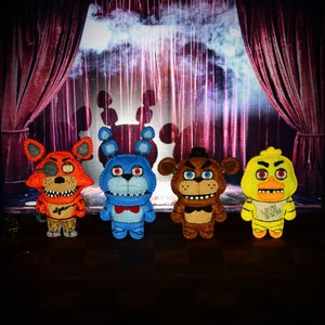 FNAF Five Nights at Freddy's Keychain Dolls Horror Fazbear Charms