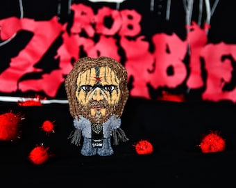 Rob Zombie Handmade Keychain Doll Metal Rock Gift