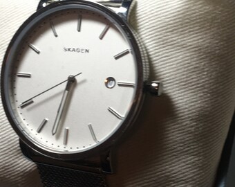 Skagen Denmark Signatur® SKW2623 Women Mesh Band Watch. Mint in ...