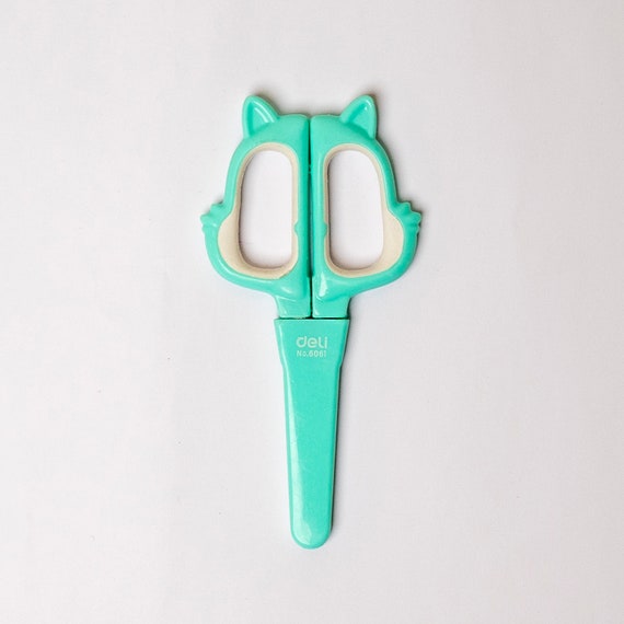 Green Squirrel Scissors Cute Green Scissors 