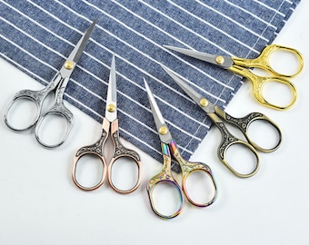 Beautiful Vintage Scissors | Sewing Supplies | Vintage scissor | Silver Scissor Handicrafts