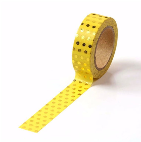 Washi Tape, Gold Foiled