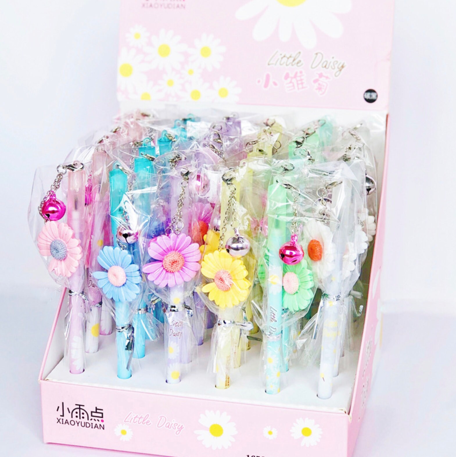 Colourful Flower Pens in 6 Styles Stylish 6 Color Pens Etsy UK
