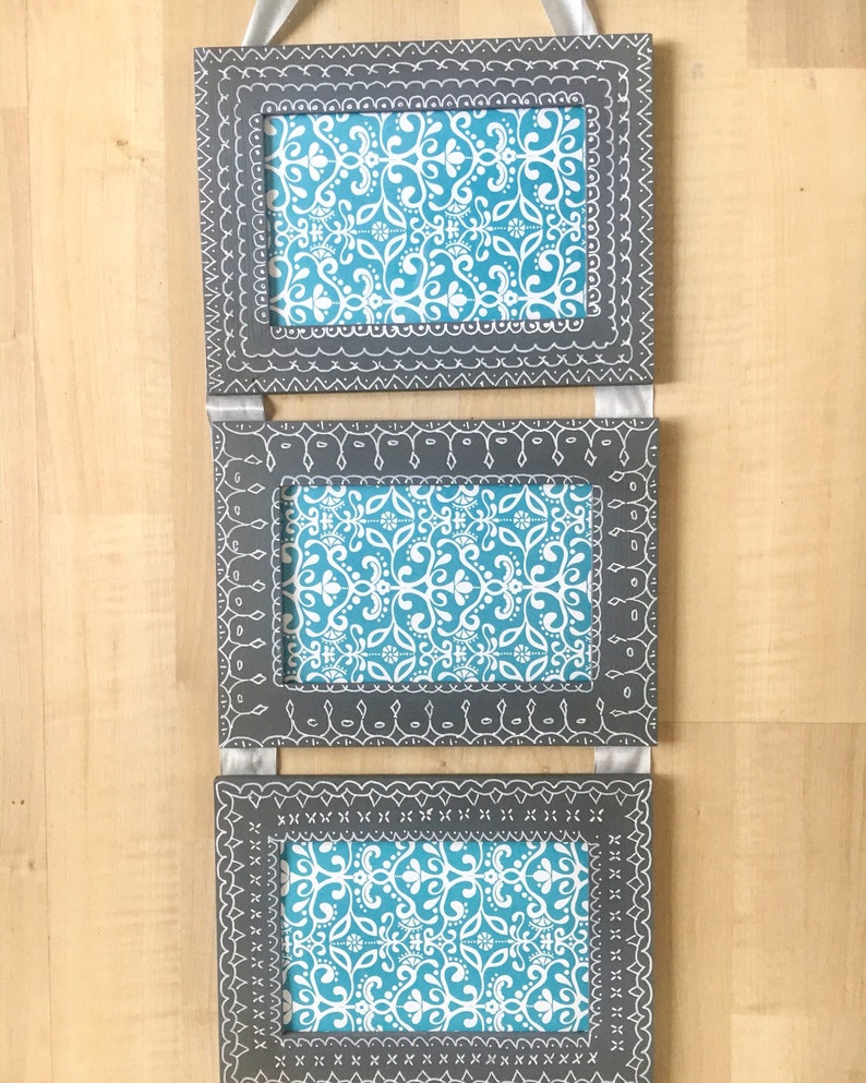 Custom Picture Frames Collage Wall Art 4x6 Boho On Image 0