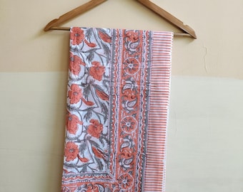 Handmade Cotton Sarong, Boho Beach Cover-Up & Bikini Wrap