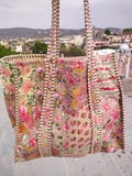 Handmade Patchwork Tote Bag, Indian Making Quilted Tote Bags, Eco Friendly Boho Shopper Bags,Vintage Shoulder Bag, Women's Carry Bag product logo