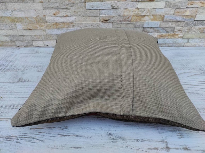 Kilim Pillow 16x16inch 40x40cm Vintage Kilim Pillow Kilim Cushion Bohemian Pillow Handwoven Pillow Cushion Cover