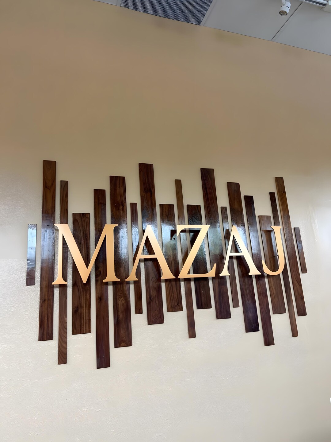 Floater Signage Floating Sign, Metal Modern Letters, Custom Business Sign, Signs With ...