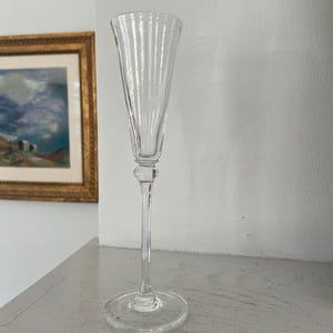 Simon Pearce hartland champagne glass