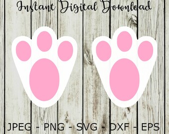 Download Bunny feet | Etsy