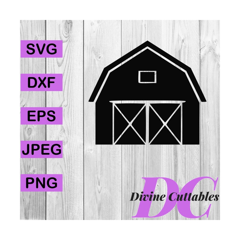 Buy 3 Get 1 Free Country Farm Barn Silhouette Clipart Digital Etsy