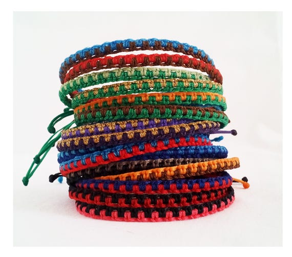 Men Handmade Multi Color Tibetan Buddhist Adjustable Jewelry Rope Bracelets  Accessories Bangles – the best products in the Joom Geek online store